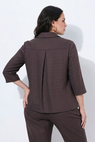 Ulla Popken Between-Season Jacket in Brown
