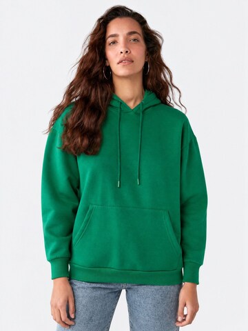 Sweat-shirt 'Kapuzenpullover' Ethiquet en vert