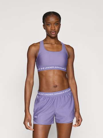 UNDER ARMOUR Bustier Sportmelltartók - lila: elől