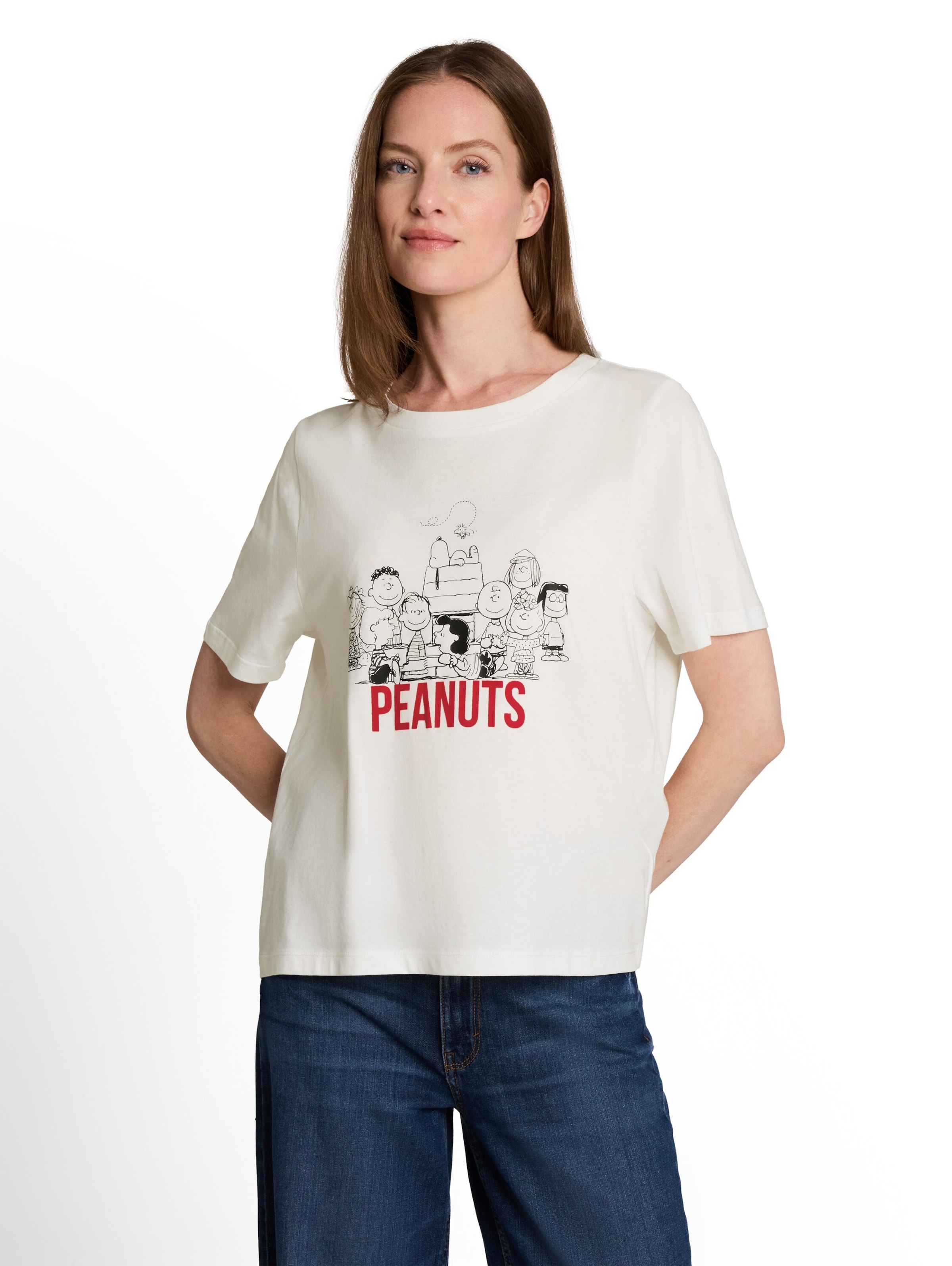TOM TAILOR T-Shirt in Weiß: Vorderseite