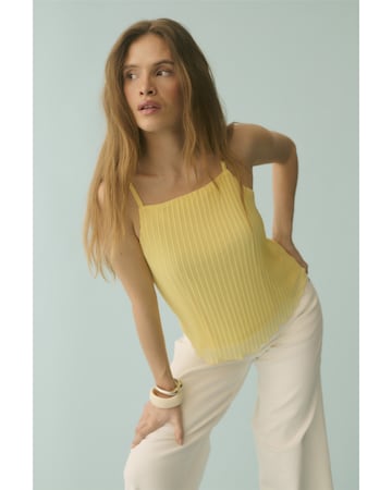 CULTURE - Top 'CUuni Cheila' em amarelo