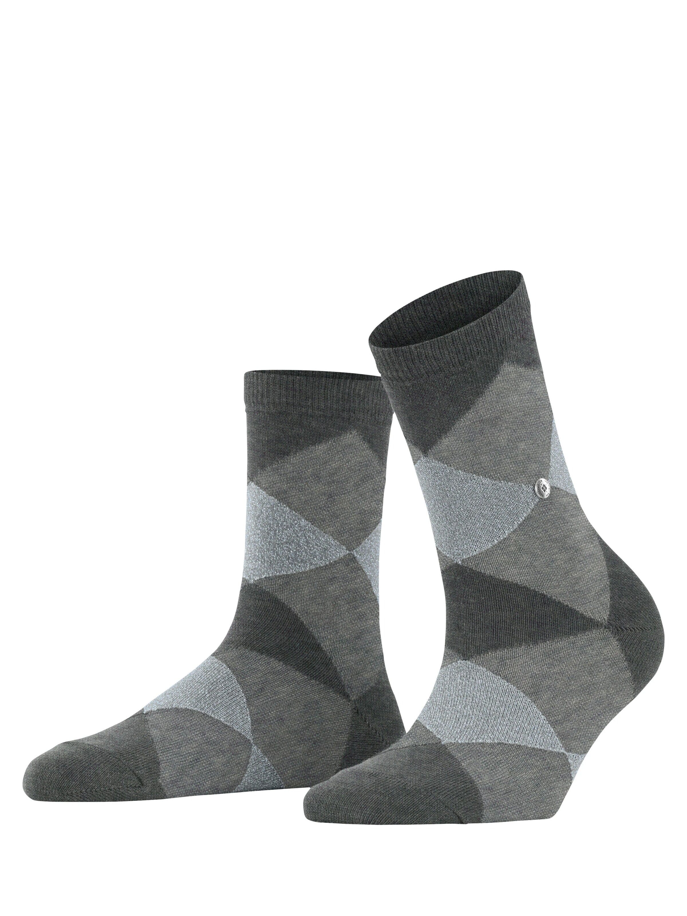 BURLINGTON Socken 'Glitter Bonnie'‌‌‌‌‌‌‌‌ in Grau: Vorderseite