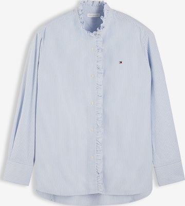 TOMMY HILFIGER Bluse i blå: forside