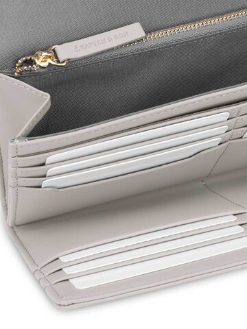 Kapten & Son Wallet 'Triomphe Oyster' in Grey