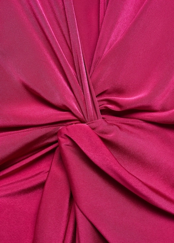 Rochie de seară 'Fresno' de la MANGO pe roz