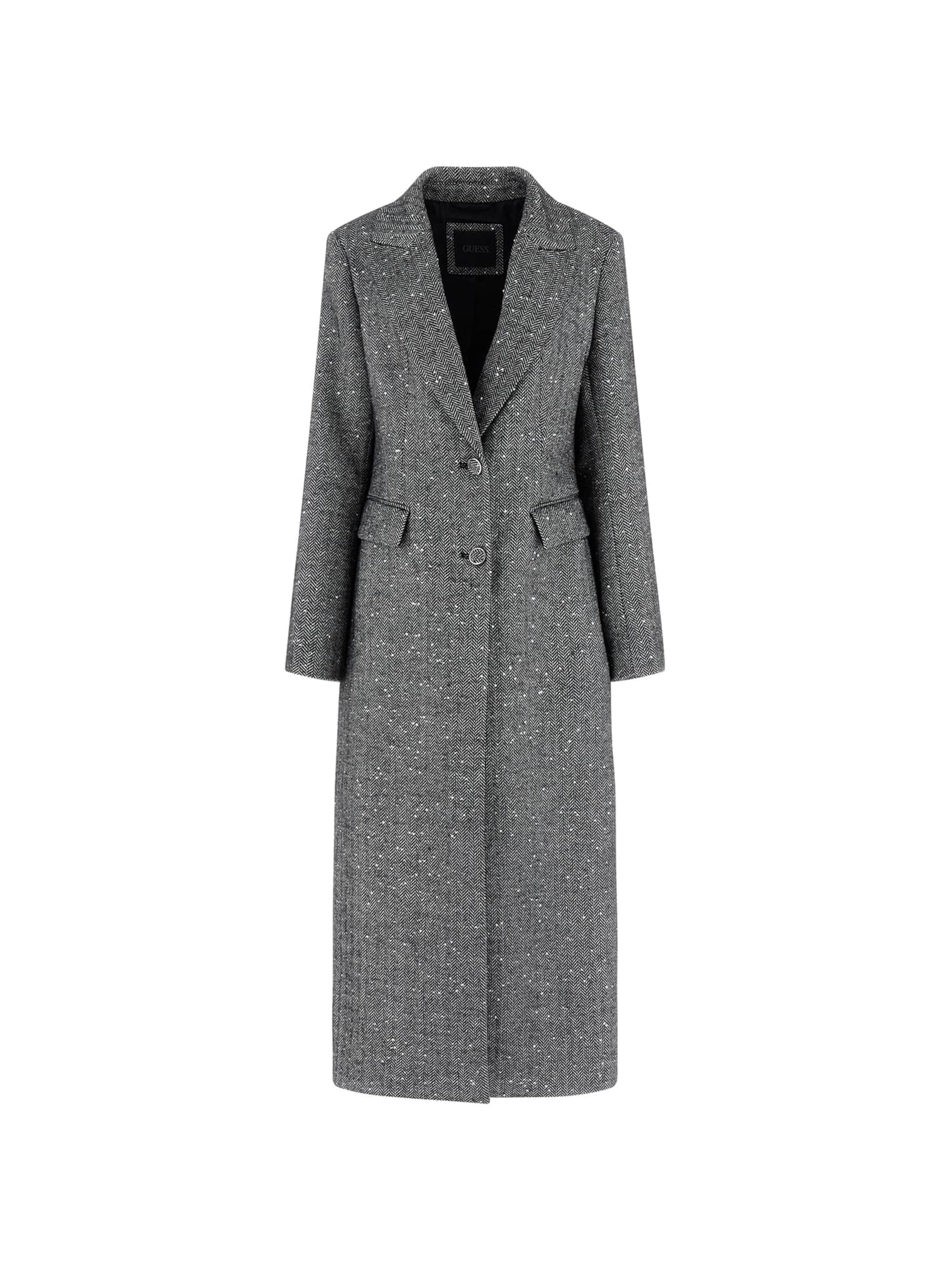 GUESS Between-Seasons Coat in Grey: front