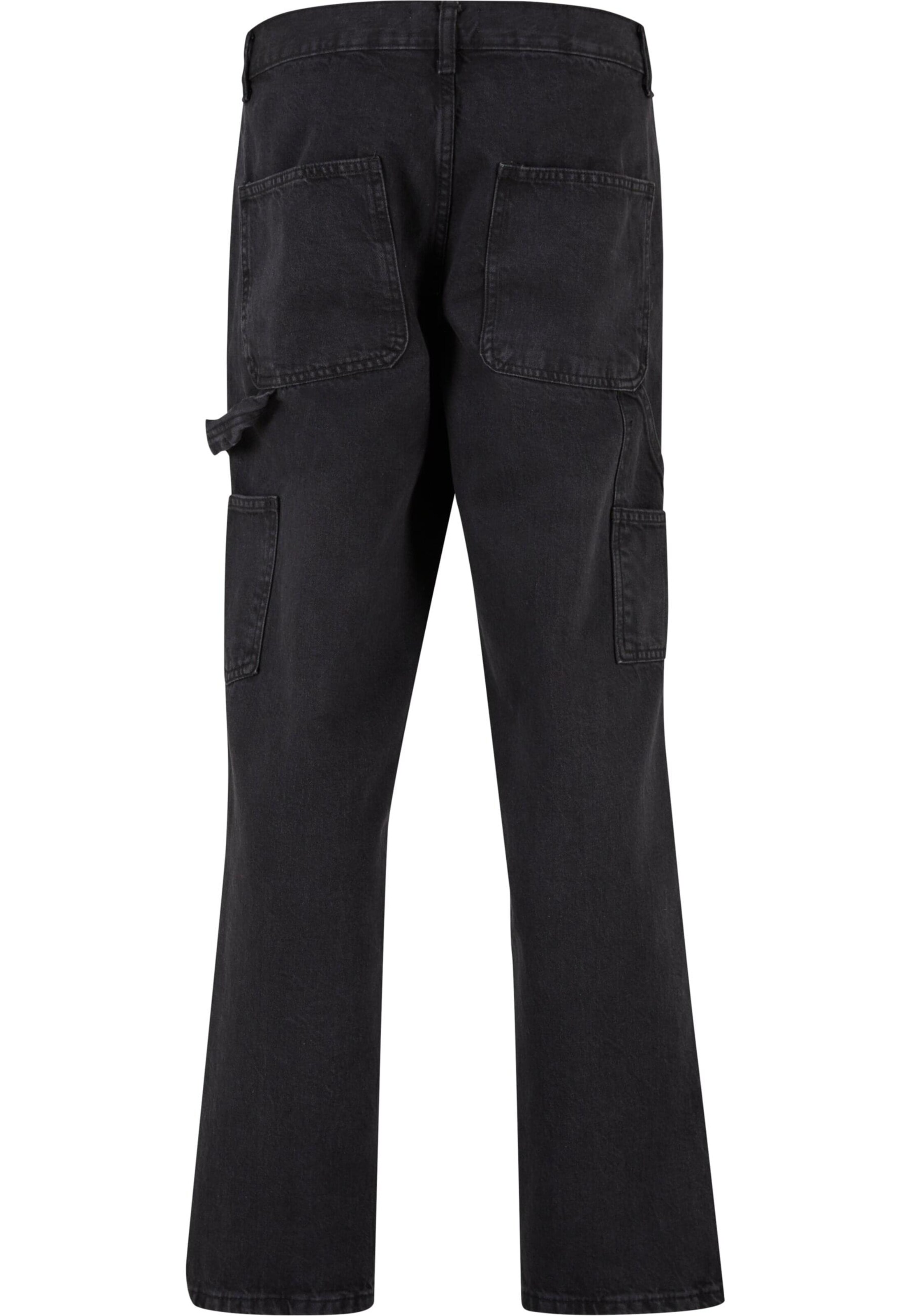 DEF Ohlapna forma Kavbojke | črna barva