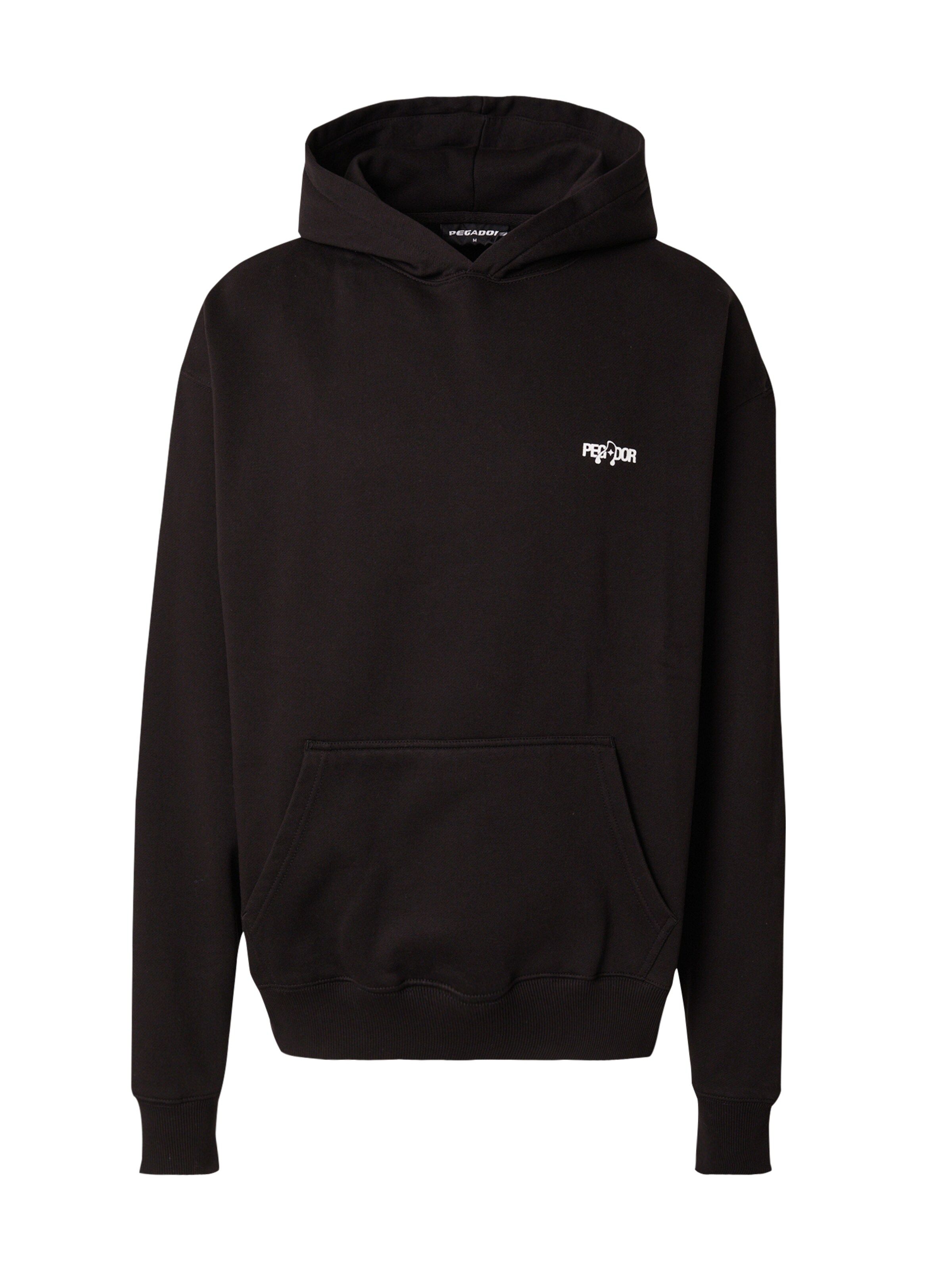 Pegador Sweatshirt 'Hyde' i sort: forside