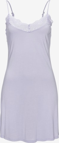 LASCANA - Camisa de noite em roxo: frente