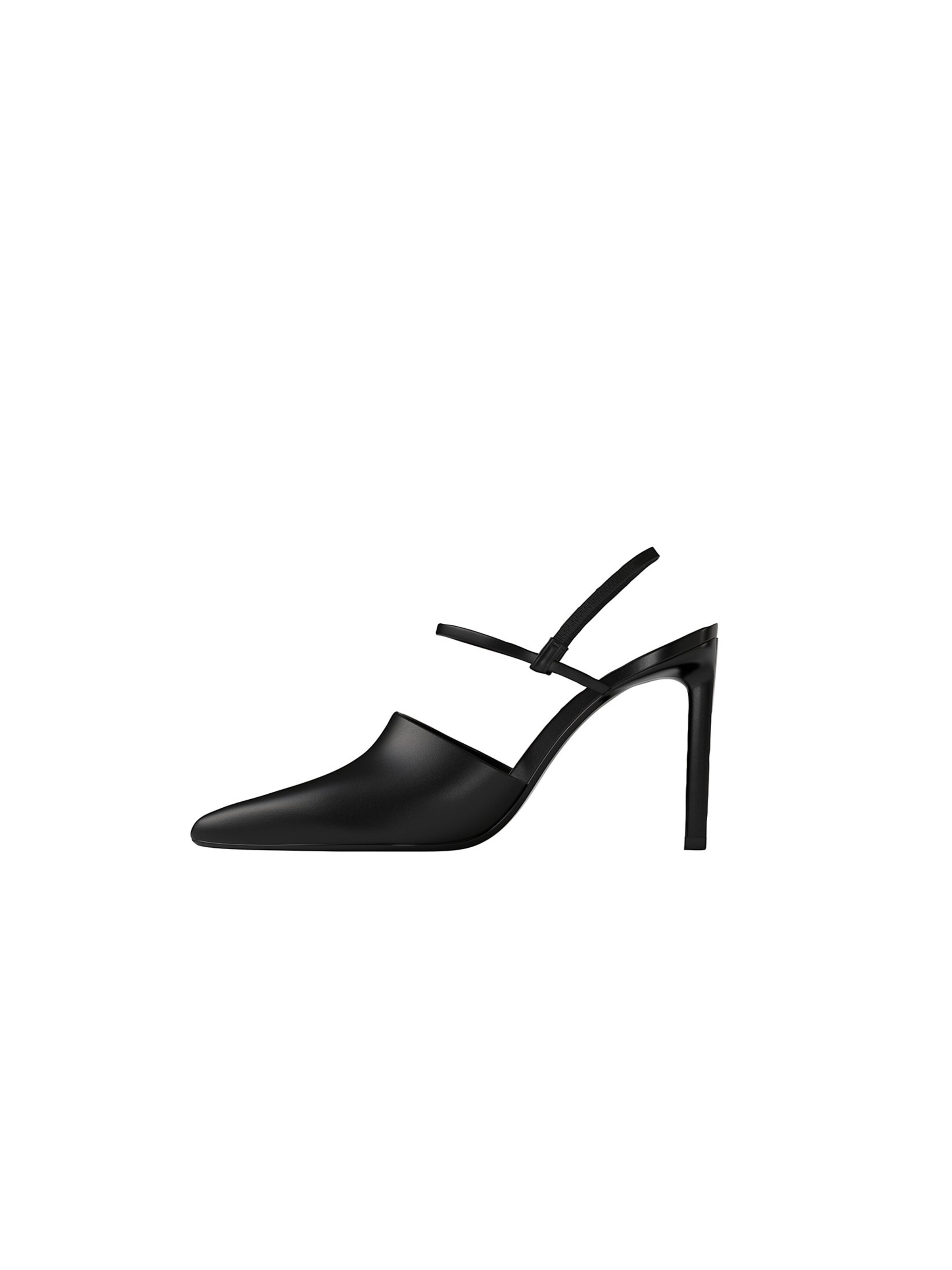 Escarpins à bride arrière 'Ess' Calvin Klein en noir : devant