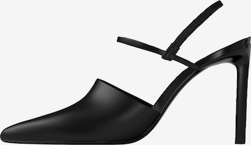 Escarpins à bride arrière 'Ess' Calvin Klein en noir : devant