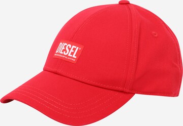 DIESEL Cap 'CORRY' in Red: front