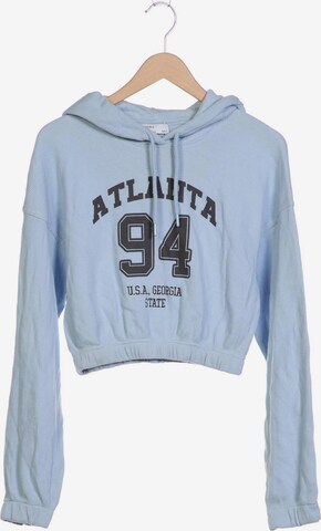 Bershka Kapuzenpullover M in Blau: predná strana