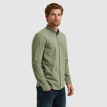 PME Legend Regular Fit Hemd in Grün