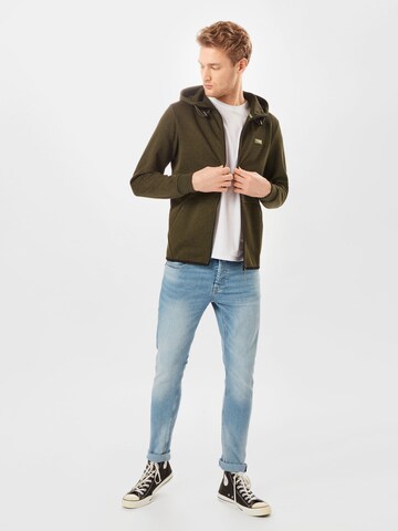 JACK & JONES Sweatvest 'AIR' in Groen