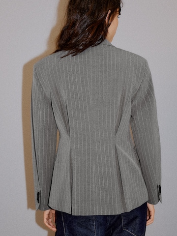 Bershka Blazer in Grey