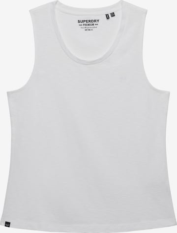 Superdry & Co Top in Weiß: Vorderseite