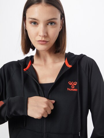 Hummel Sports sweat jacket 'GG12' in Black