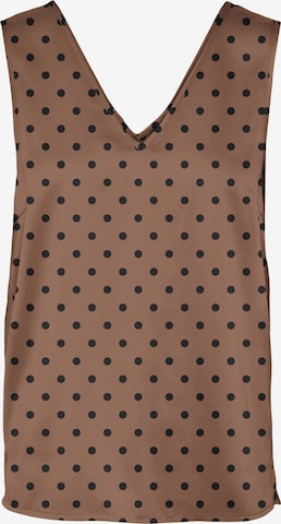 Top di VERO MODA in marrone: frontale