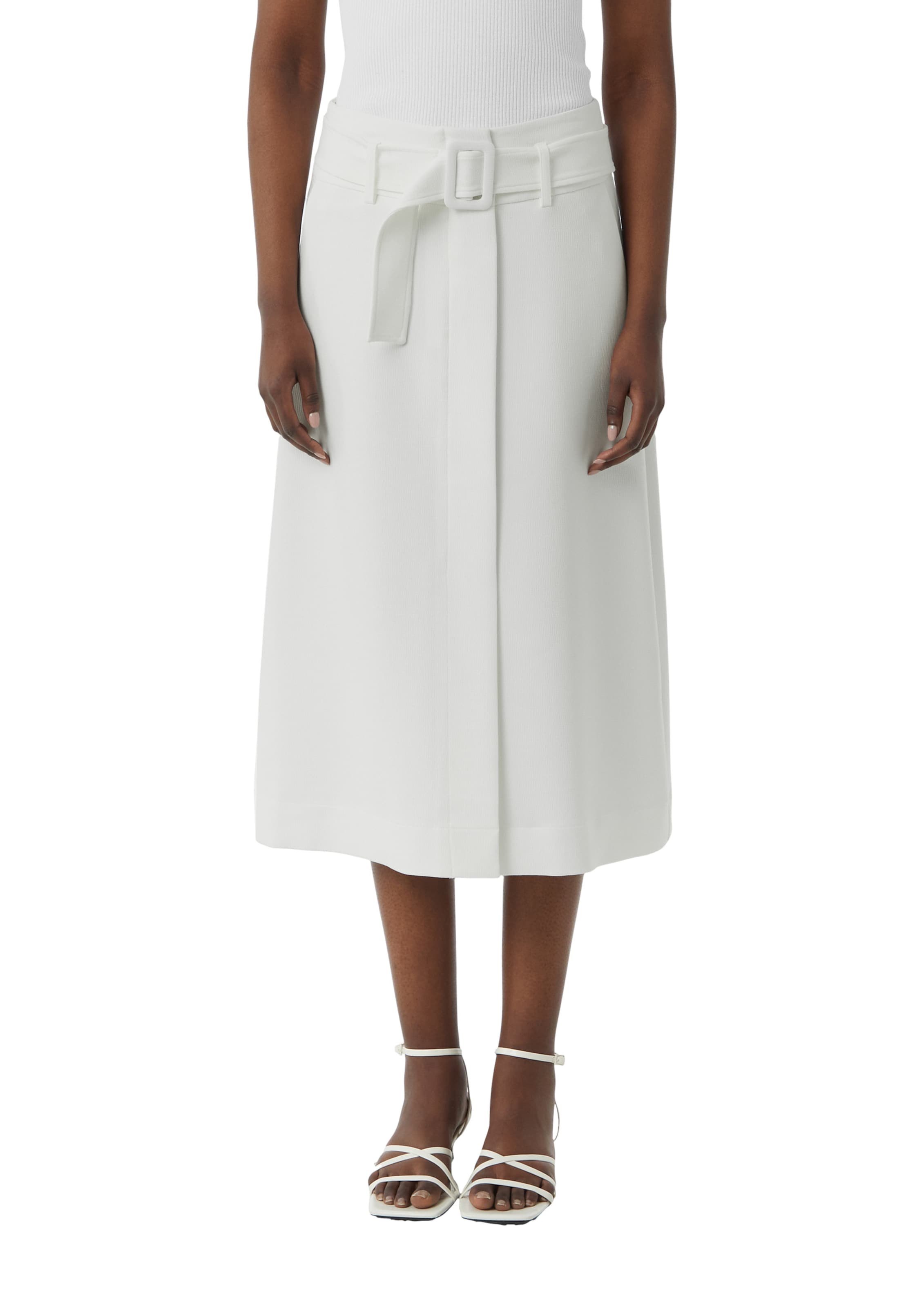 COMMA Rock in Weiß: Vorderseite