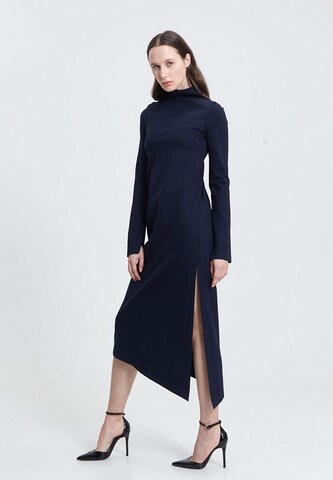 MONOSUIT Dress 'BASIC INSTINCT' in Blue