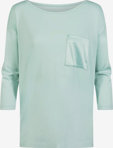 Mey Pajama Shirt 'Malea' in Green: front