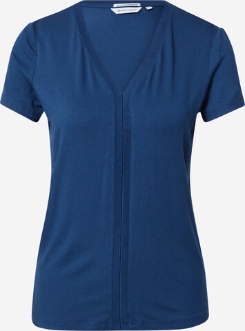 TOM TAILOR Shirt in Blauw: voorkant