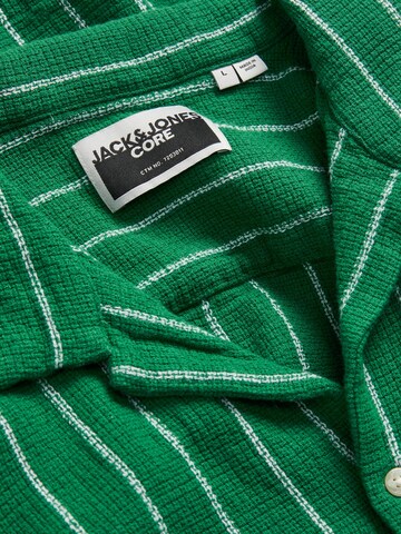 JACK & JONES Regular Fit Hemd 'OCEAN' in Grün