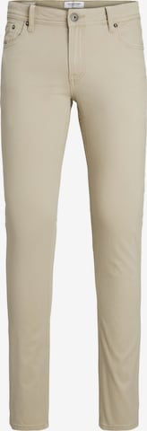 Pantalon 'Glenn' JACK & JONES en beige : devant