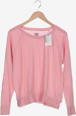 FREESOUL Pullover L in Pink: predná strana