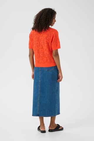 Kaffe Sweater 'Bela' in Orange