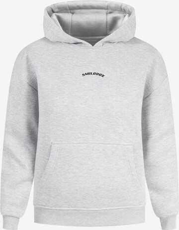 Smilodox Sweatshirt 'Jacey' in Grey: front