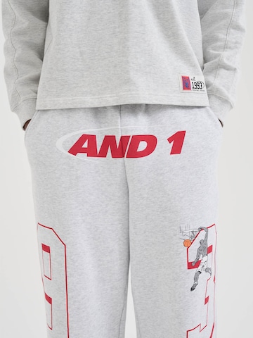 AND1 Široke hlačnice Hlače | siva barva