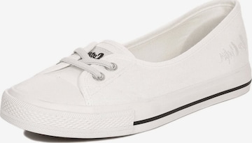 Lee Cooper Ballerina 'LCW-26-31-4356L' in Weiß: Vorderseite