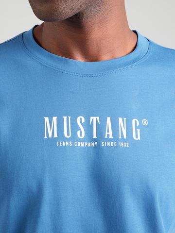 MUSTANG Póló 'Style Austin' - kék