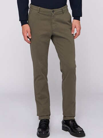 Trussardi Loose fit Trousers in Green: front