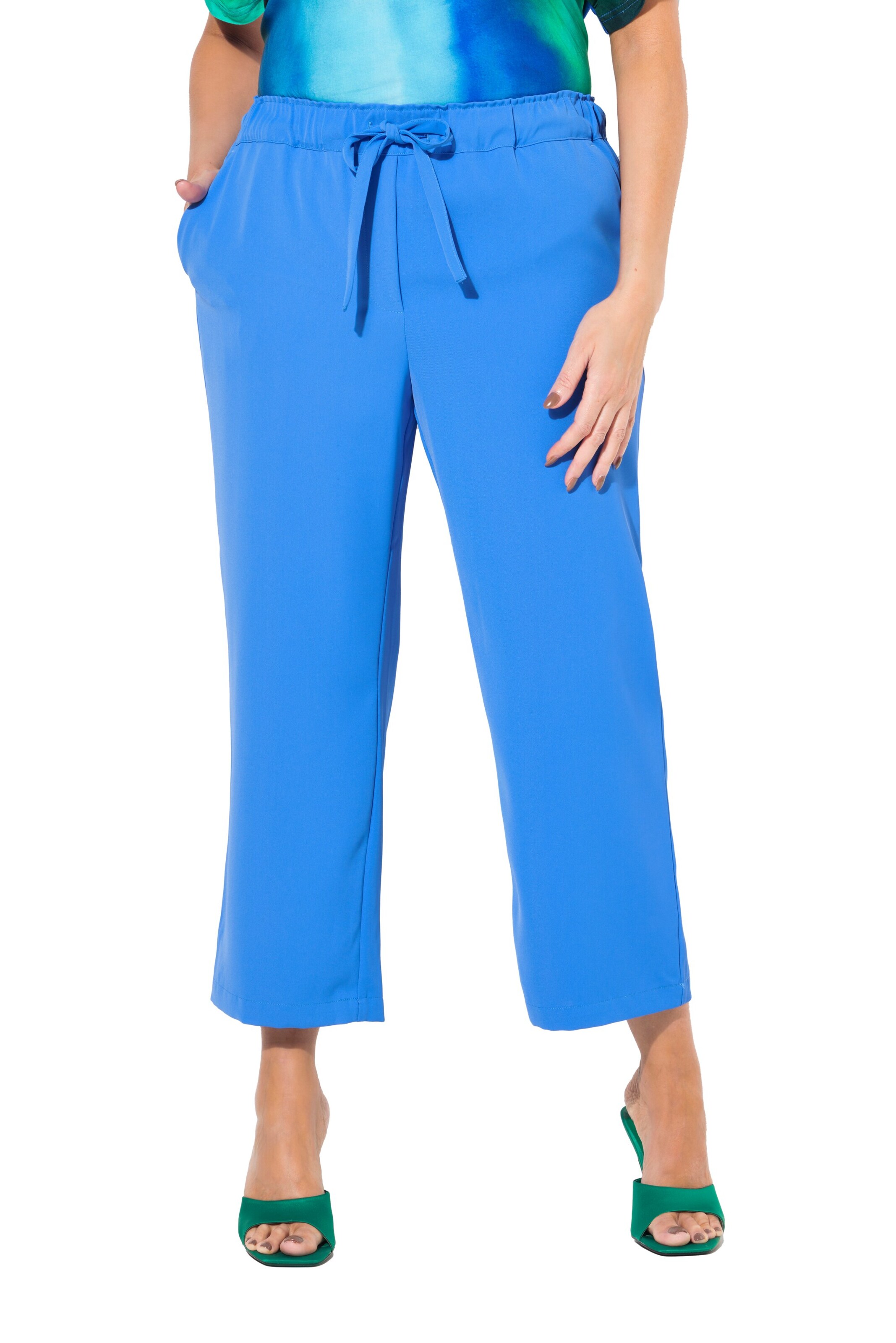 Regular Pantalon Ulla Popken en bleu : devant