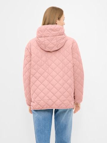 Derbe Steppjacke 'Quiltby Short' in Pink