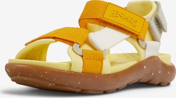 CAMPER Sandals & Slippers 'Wous' in Yellow: front