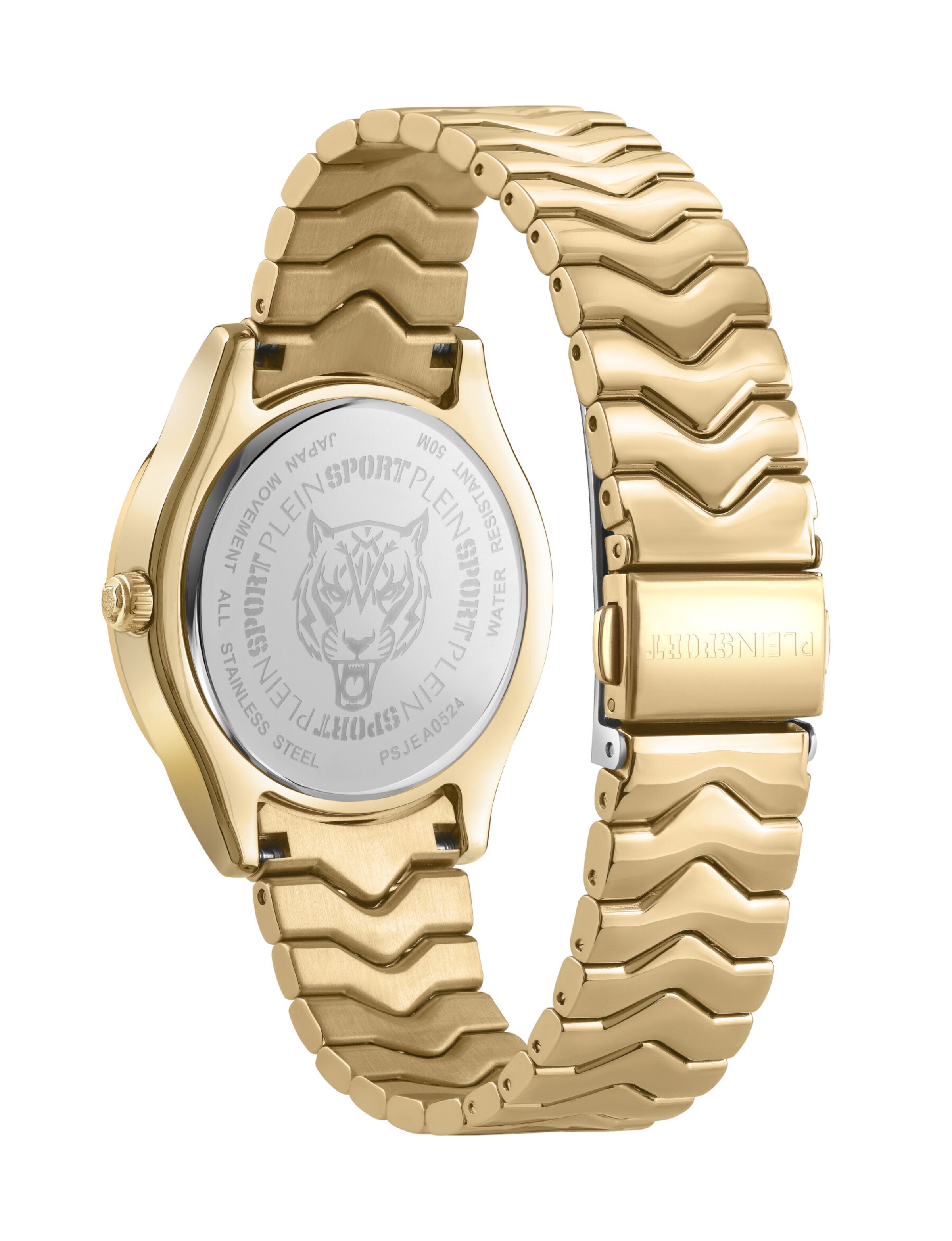Plein Sport Analogt ur ' ECLIPSE ' i guld