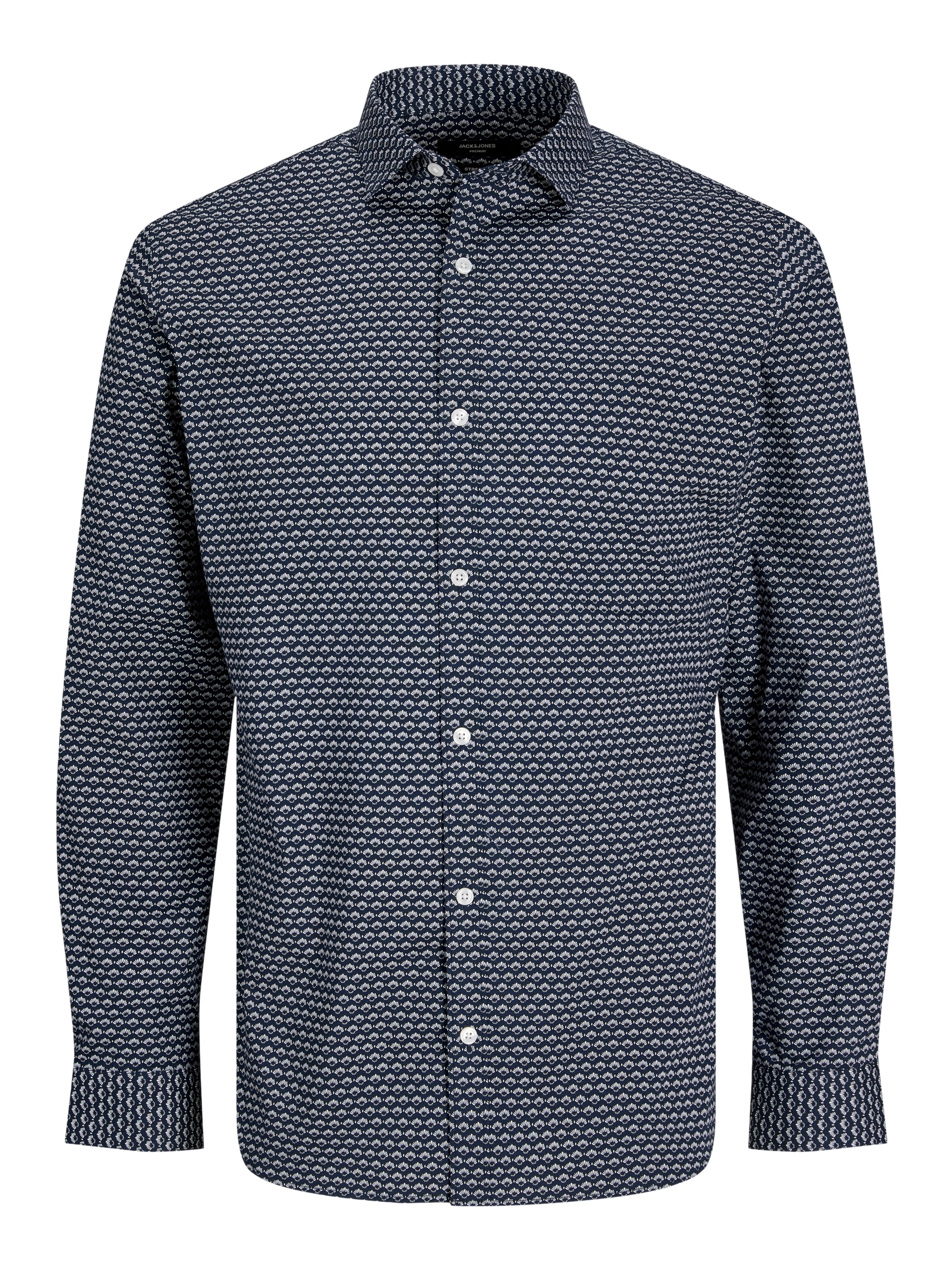 JACK & JONES Slim Fit Hemd 'JPRBLABlackpool' in Blau: Vorderseite