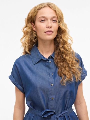 VILA Shirt dress 'VINori' in Blue