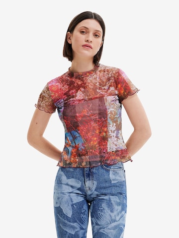 Desigual Póló 'Bora' - piros: elől