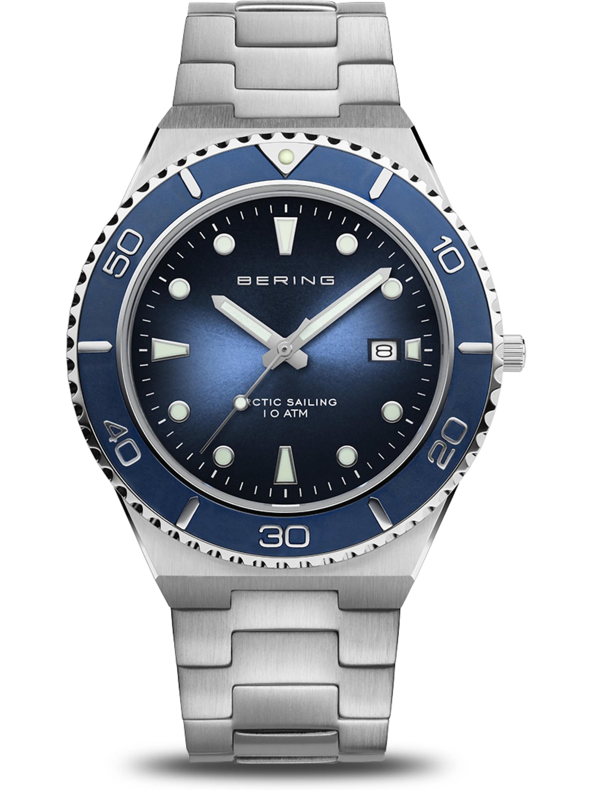 BERING Analog watch in Silver: front