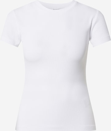 Maglietta 'Naara' di EDITED in bianco: frontale