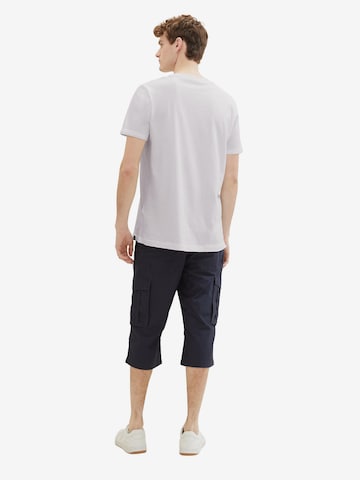 TOM TAILOR Regular Cargo Pants in Blue