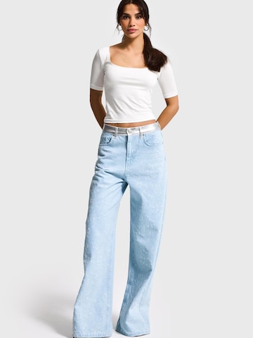 IT'S BASIC Baggy Jeans 'Baggy Mid Rise Jeans' in Blauw
