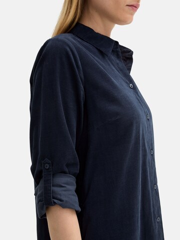 TOM TAILOR Blousejurk in Blauw