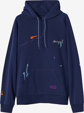 Desigual - Sweatshirt em azul: frente