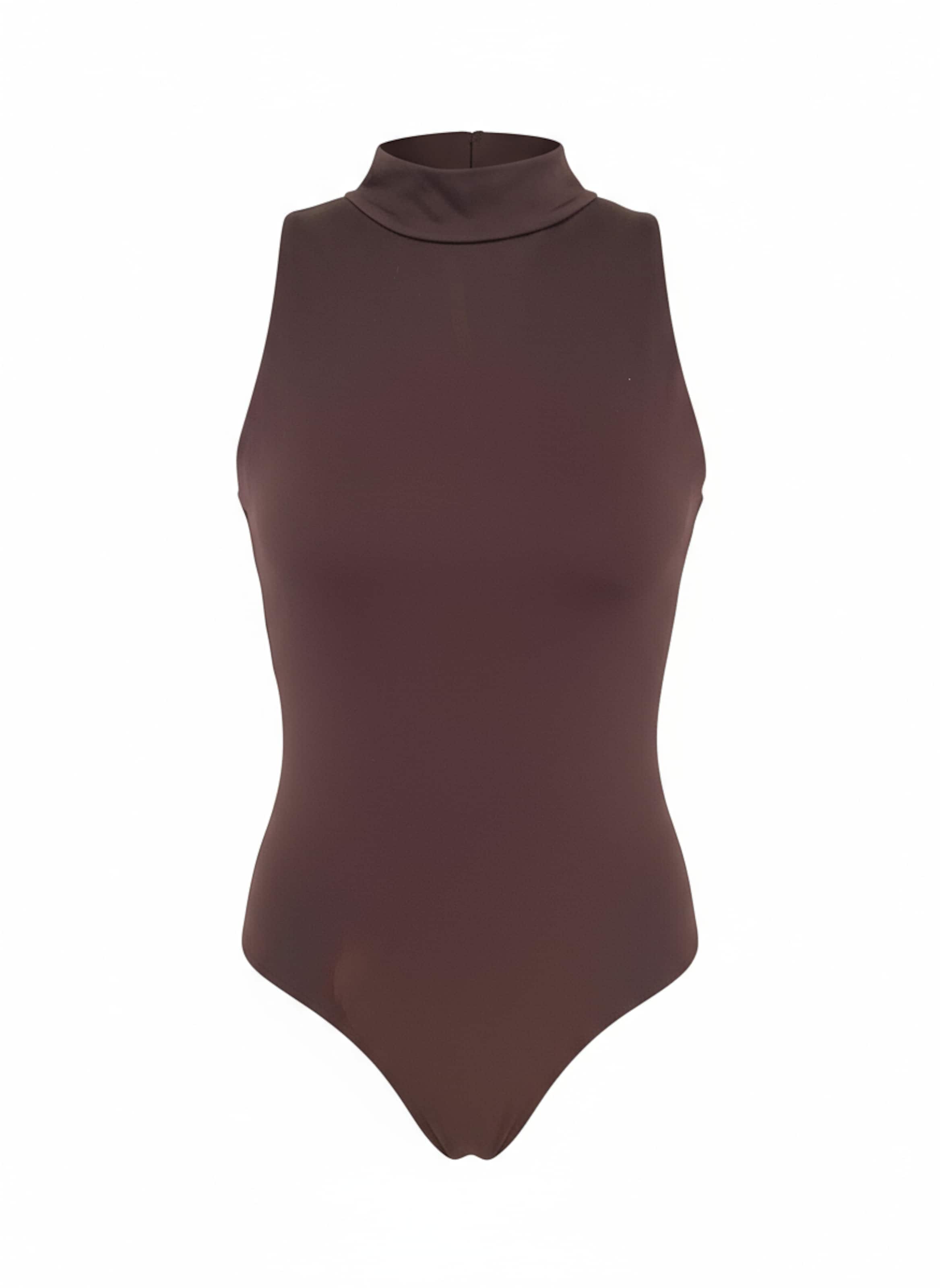 studioselect Блуза боди 'Tia' в кафяво: отпред